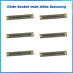 Chân socket màn hình trên main A04s samsung