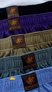 (MG) 5 Pcs British Polo Men Underwear Brief 100% Cotton Comfort Men Underpants Seluar Dalam Lelaki Brief Ready Stock Plus Size Spender Lelaki BT19104