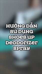 Shoes Up Deodorizer Spray - Xịt khử mùi diệt khuẩn Giày & Đồ Da gốc Thảo Mộc