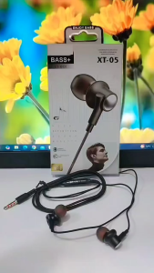 Handsfree + MIC XT-05 Extra Bass Headset Stereo Earphone Jack 3.5mm