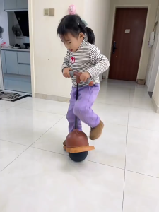 新款儿童跳跳球 弹力 运动 平衡 中小学 锻炼健身球 户外青少年蹦蹦球 Pogo Ball with Pogo Stick Handle Indoor Outdoor Frog Bouncing Ball Balance Training Equipment Jumping Board