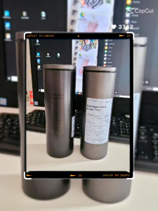 Termos Mug Americano 600ml SLIM Tumbler Ice Americano 600 ML Stainless Steel Gomor Slim 1270 - SYS