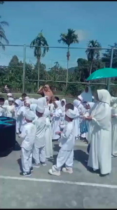 Setelan Putih Koko Manasik Haji Paud TK SD Anak Laki-Laki