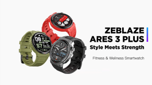 New Zeblaze Ares 3 Plus 1.43 HD AMOLED Display Smartwatch Voice Calling New 3D Interactive 100+ Sports Modes Smart Watch Men