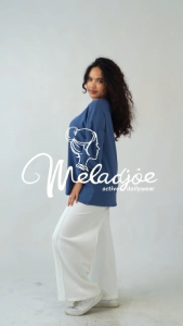 MELADJOE RISA BLOUSE BAJU MUSLIM ATASAN WANITA TANGAN PANJANG BAHAN AIRFLOW