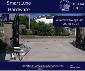 SmartLuxe 1000kg  Heavy Duty Automatic  Swing Gate Opener Dual arms SL-04