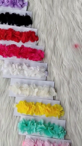 BANDANA SYAIRA BANDANA FULL BUNGA DEPAN TEBAL