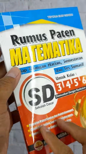 Rumus Paten Matematika SD Untuk Ulangan Harian & Tes Sumatif