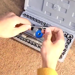 Bộ Khẩu Mở Siết Ốc Và Bugi Thông Minh Đa Năng 40 Chi Tiết Hợp Kim Thép Loại 1 Không Gỉ