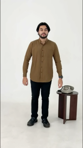 Kemeja Cotton Oxford LS Hey Man Modern Fit