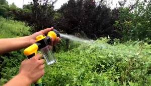 Multi-Function 8-Mode Garden Hose Sprayer with Pressure Control and Bubble Foam Nozzle for Home & Car Cleaning