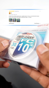 Senar Pancing Super Kuat Leader Optima Fluorocarbon 100% Invisible Line