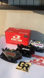 Kaliper RCB E Series Untuk Motor Nmax, Aerox, Lexi, Mio, Fazzio, Ninja, R, SS, RR, Satria FU, R15 V3, R15M, MX King, & CBR 150
