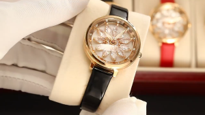 SKMEI 2268 Jam Tangan Wanita Analog Casual Quartz Tali Kulit