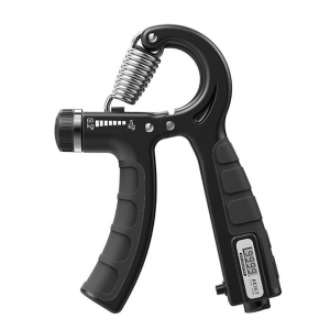 【5-60kg】R Type hand Grip Professional Hand Strength Wrist Strength Arm Muscle Finger Rehabilitation Traininger Gripper R-Shape Adjustable And Countable Hand Grip Strength Exercise