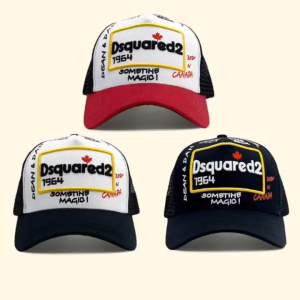 Mũ Lưỡi Trai Phối Lưới DSQUARED2 Khoá Nút Thời Trang Nam Nữ nón kết lưới Dsquared2