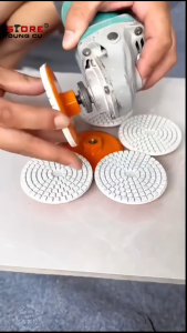 50-3000 Lá số đánh bóng đá hoa cương ChaoChang nỉ đánh bóng đá nỉ xu đĩa mài mặt đá hoa cương granit đĩa mài khô