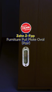 Zehn Z-Fpp Furniture Pull Plate Oval (Pair)
