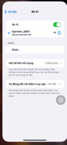 máy in bill hai cổng Gprinter GP58 in order ko dây wifi