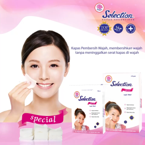 SELECTION MEDISOFT Series Kapas Kecantikan Pembersih || Selection SPC Tebal Tipis || Medisoft Cotton ball Hijau Biru || Kapas Lembut Halus Pembersih Wajah Makeup dan Debu