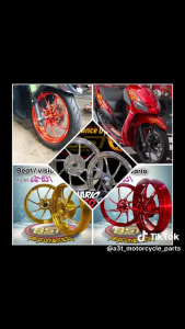 VÀNH MÂM CNC VARIO / CLICK125 / PCX125 1.85-21.5 / 14INCHS _BST-OZ831