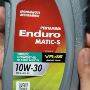 Pertamina Enduro Matic S 800ml 10w30 Oli Motor Matik Universal 0.8L