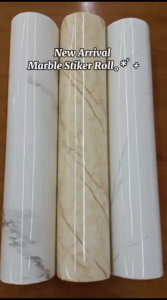 Wallpaper Foam PVC Marble Sticker Roll 60cmx3m Wallpaper Marmer 122mx3m