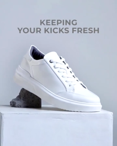 REYL MAN Straight Full White Sepatu Casual Sneakers Pria