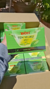 ชาเขียวBOH  Pure Green Tea 50ซอง X1.5 กรัม (Tea Bags ) มีเรทส่ง
