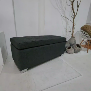 KANVAS - SOFA BENCH STORAGE / SOFA BOX MINIMALIS PENYIMPANAN / BAHAN kanvas premium 12 meter