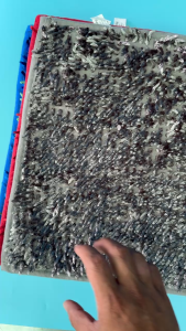 Thảm lau chân san hô bóng đế chống trượt PHÚC HƯNG PHÁT SG kích thước 29x47cm bền và đẹp