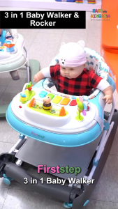 Firststep Baby Kingdom  3in1 Baby Walker/Pusher/Dning Table- 7M+ to18M