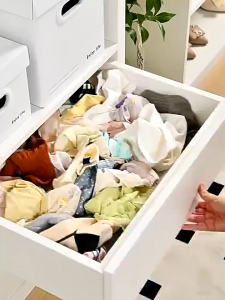 MLADEN Underwear Storage Box Clothes Organizer Drawer Organizer Organizer Box Storage Organizers Panty Socks Bra Organizer Box