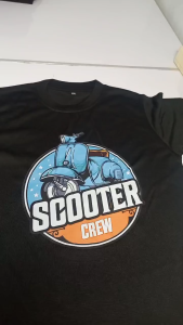 ( Kaos Anak ) Monstahopkids Kaos Anak Laki-Laki Perempuan Motif SCOOTER CREW Bahan 24s