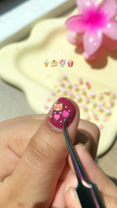 Retro Nails 3D 6D sticker nail sticker nail art manicure set manicure art nail stickerscute retro