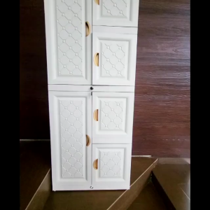 Lemari Plastik Napolly Minicab Warna Putih & Maxi Capuccino