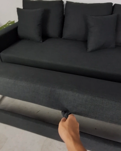 [Bulky] [SG SELLER] Sofabed + Free Bean Bag Lounger + Free Delivery  | High Quality | Bedroom | Compact | Living Room | Fabric Sofa Bed | High-End | Comfortable | 3 Seater | Durable | Designer |