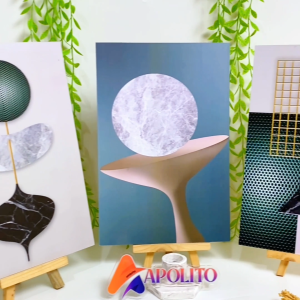 APOLITO WALL DECOR HIASAN DINDING PAJANGAN KAMAR AESTETIC ABSTRAK DEKORASI KAMAR HIASAN DINDING KAMAR ABSTRAK AESTHETIK KONSEP (20X30 CM )