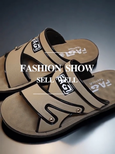 sandals for men In 2024 the new hot-selling comfortable and refreshing beach shoes are non-slip and easy to wear sandals outside the home sandal for men