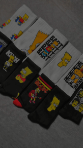 Kaos Kaki Oldschool Motif Skate Merk Panjang Premium - Hosela Project