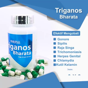 TRIGANOS - Obat Herbal Sipilis Raja Singa Gonore dan Kencing Nanah KENCING SAKIT - 100% ORIGINAL BHARATA