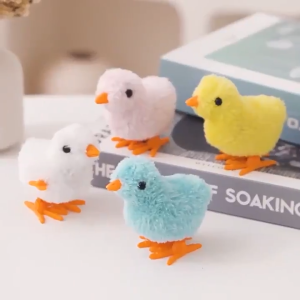 Kids Toys Wind up Plush Toys Toys For Kids Chicken Clockwork Baby Toys