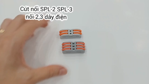5 Cút Nối Dây Điện Nhanh SPL-3 008-2.5 (4) mm2 An Toàn - Linh Hoạt