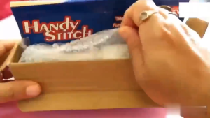 Handy stitch Mesin Jahit tangan Mini sewing Dengan Batrai