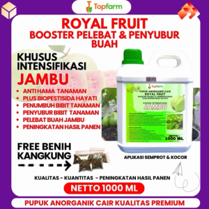 Pupuk Topfarm / Pupuk Jambu Kristal Terbaik / Pupuk Jambu Biji / Pupuk Pelebat Buah Jambu / Pupuk Untuk Pohon Jambu / Pupuk Booster Jambu Kristal / Pupuk Jambu Cepat Berbuah / Obat Buah Jambu