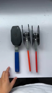 Car Ratchet Brake Piston Caliper Spreader Tool Stainless Steel Press Twin Quad Separator Pad Disc Brake Caliper Tool Red Portable Ratchet Brake Piston Wrench Spreader Caliper Pad Install Tool Press For Trucks and Commercial Vehicles