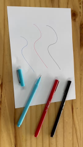 ปากกาตัดเส้น หมึกซึม ปากกาหมึกซึม ลีเพน Lee Pen ดํา น้ําเงิน แดง ขายแยกด้าม