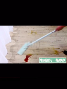 AT.MALL 💖 ไม้ถูพื้นรีดน้ำในตัว Magic Mop | ไม่ต้องบิดมือ | หัวหมุน 360° | มีแปรงกวาดเส้นผม | แถมผ้าไมโครไฟเบอร์