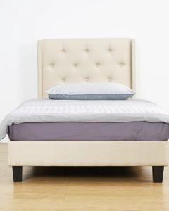 LOFT Design CARINA Wing back Single divan Bed Frame-katil single kanak kanak