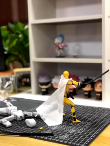 Lucky 13 Action Figure 3D Printed 13.7 Cm ABS and PLA Full Range Articulation Fully Articulated Joints Personalized Assembly Experience Kid Educational Toy Assembly Toy Birthday present Christmas present